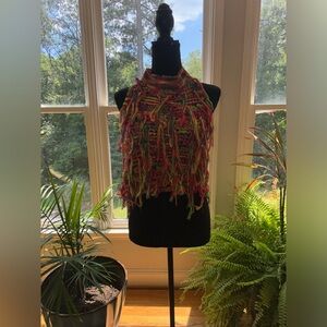 Colorful Crochet Halter Top